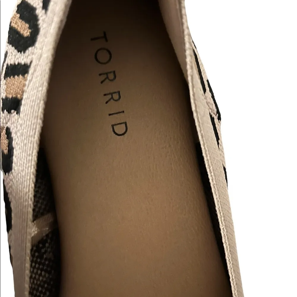 Torrid Leopard Print Almond Toe Flats - Image 5