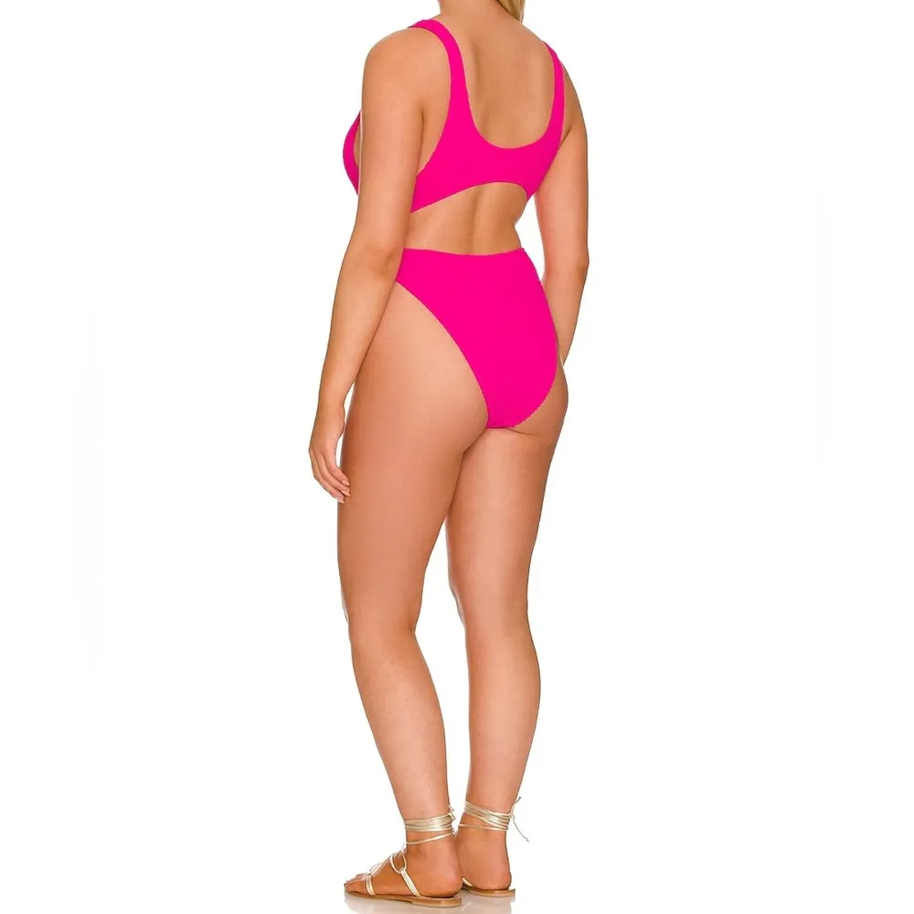 Good American Always Fits Cutout One-Piece Monokini Swimsuit - Size XL (4) - NWT - Image 3