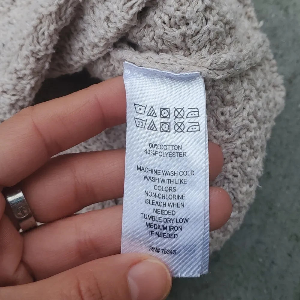 Jones New York Knit Sweater with 1/4 Back Zipper - Image 12