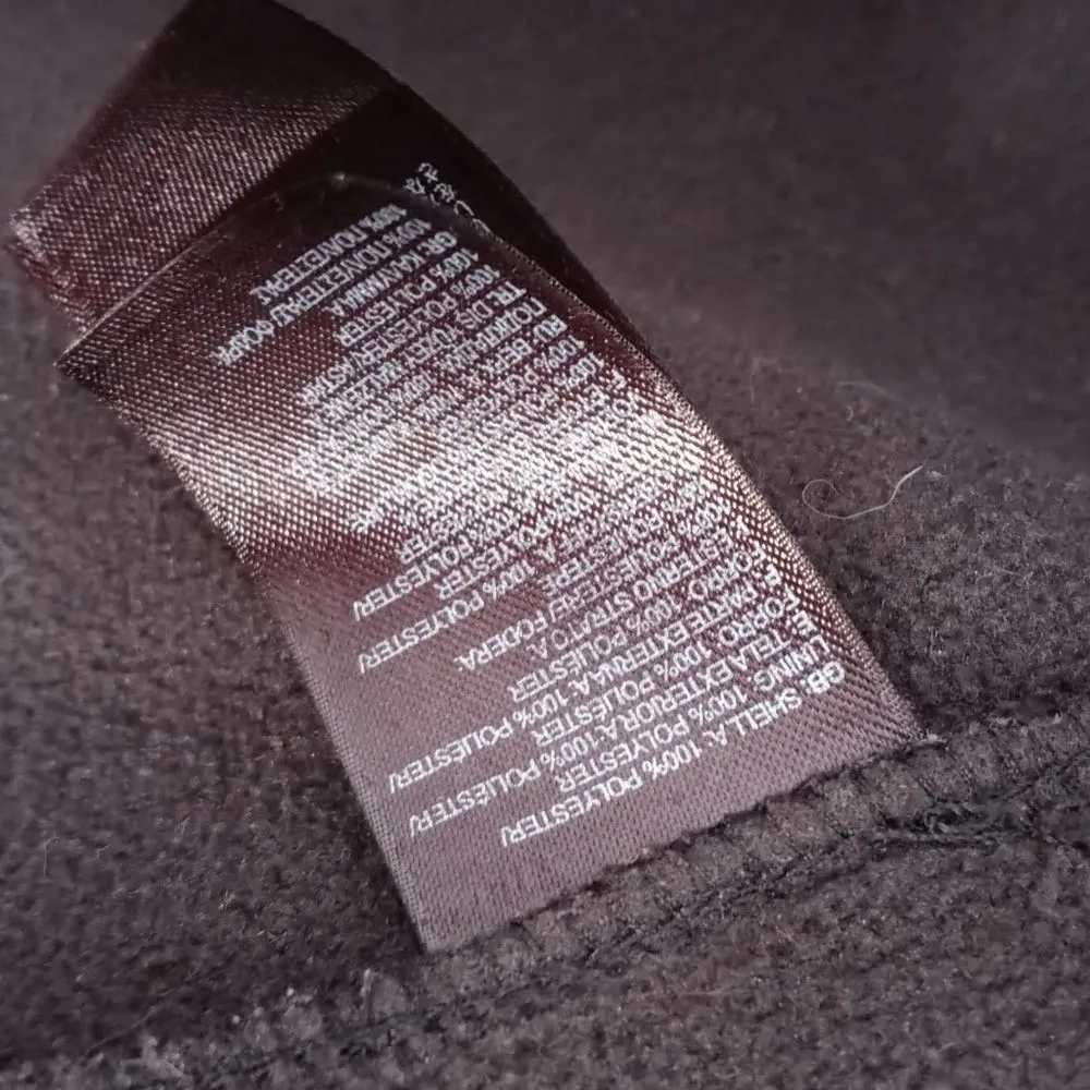 The North Face black zip up fleece jacket - Image 4