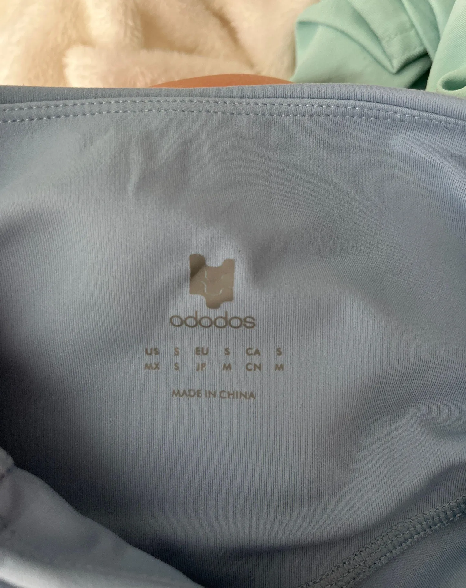 Ododos Pastel Cross Leggings - Image 4