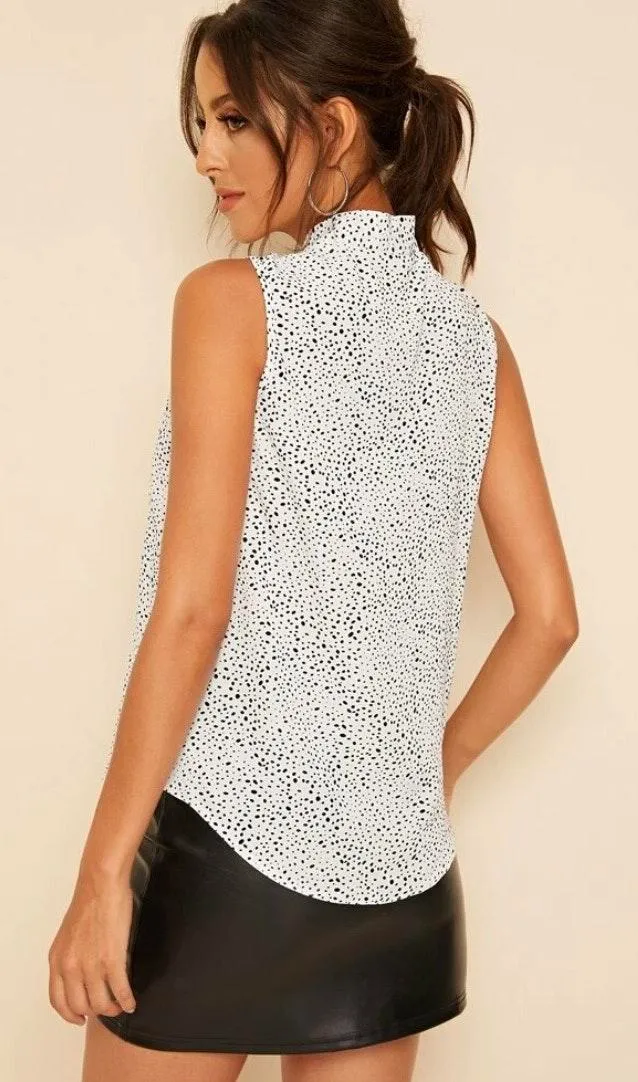 Blouse Tank Black Size M - Image 5