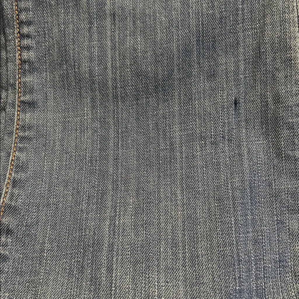 Seven7 Womens waist size 28 long tall Bootcut stretch blue jeans rustic wash - Image 8