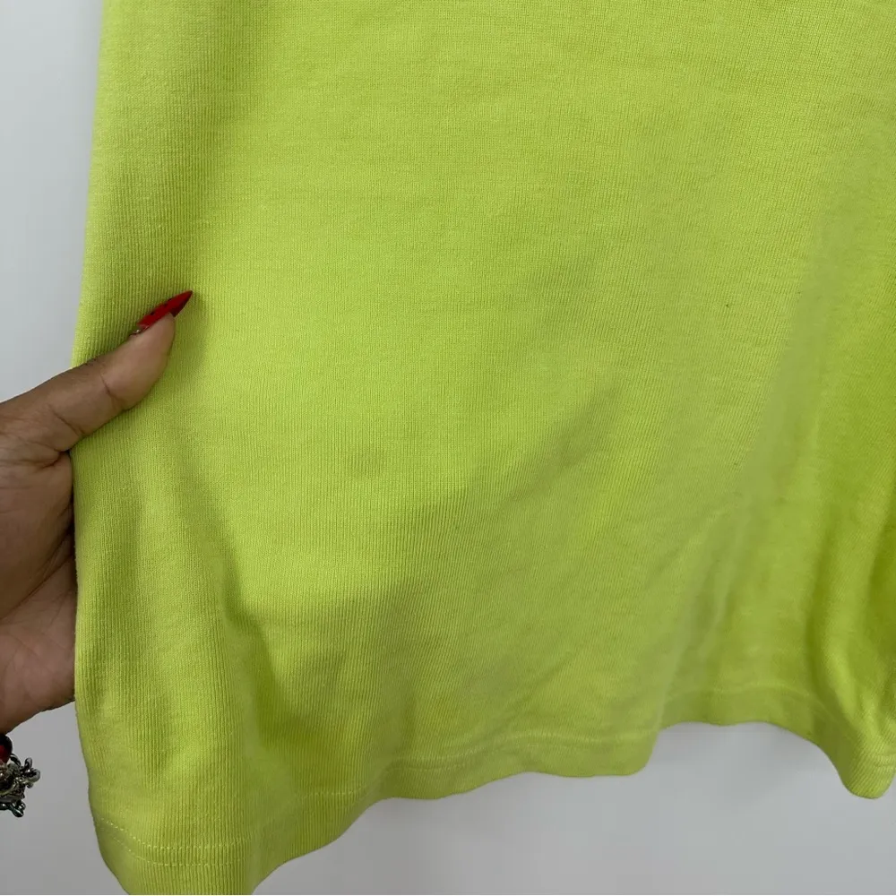 Vintage Y2K Green Tank Top Size Medium Fairycore Whimsical - Image 5