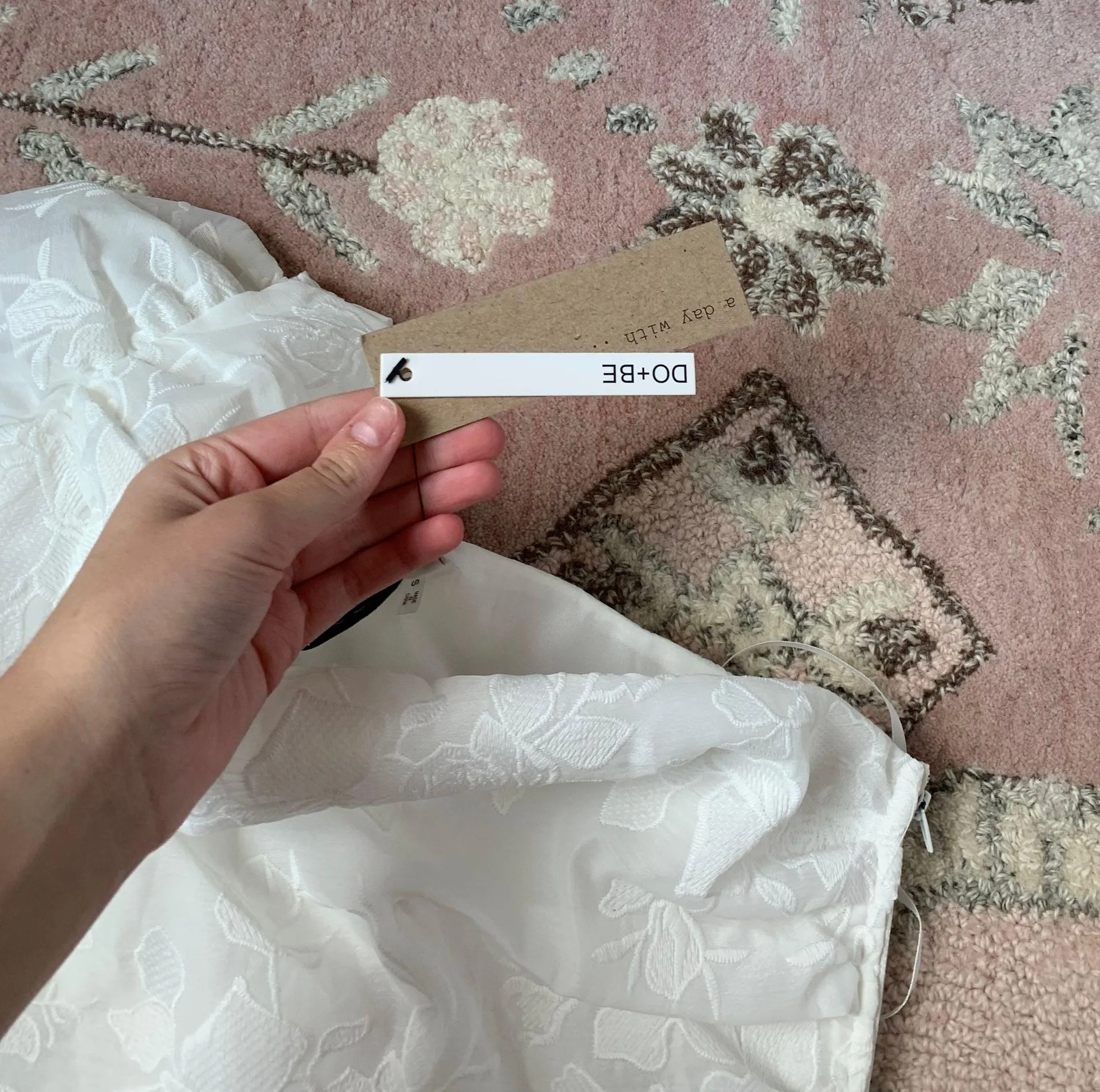 One Shoulder top White - Image 3