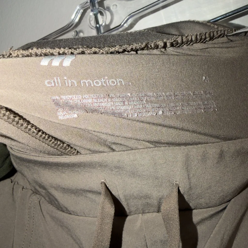 All in Motion Athletic Shorts Size Large Drawstring Lounge Active - Image 4