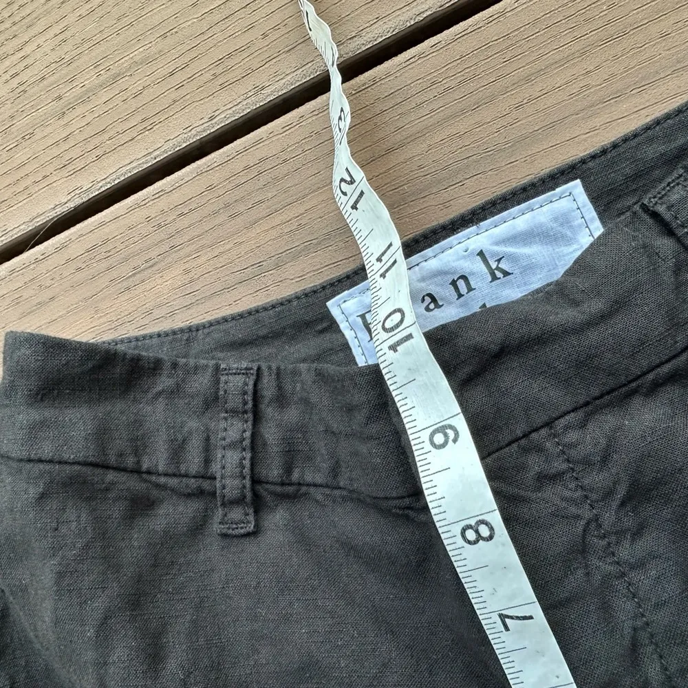 Frank and Eileen KINSALE Black, Italian Performance Linen pants size 0 - Image 6