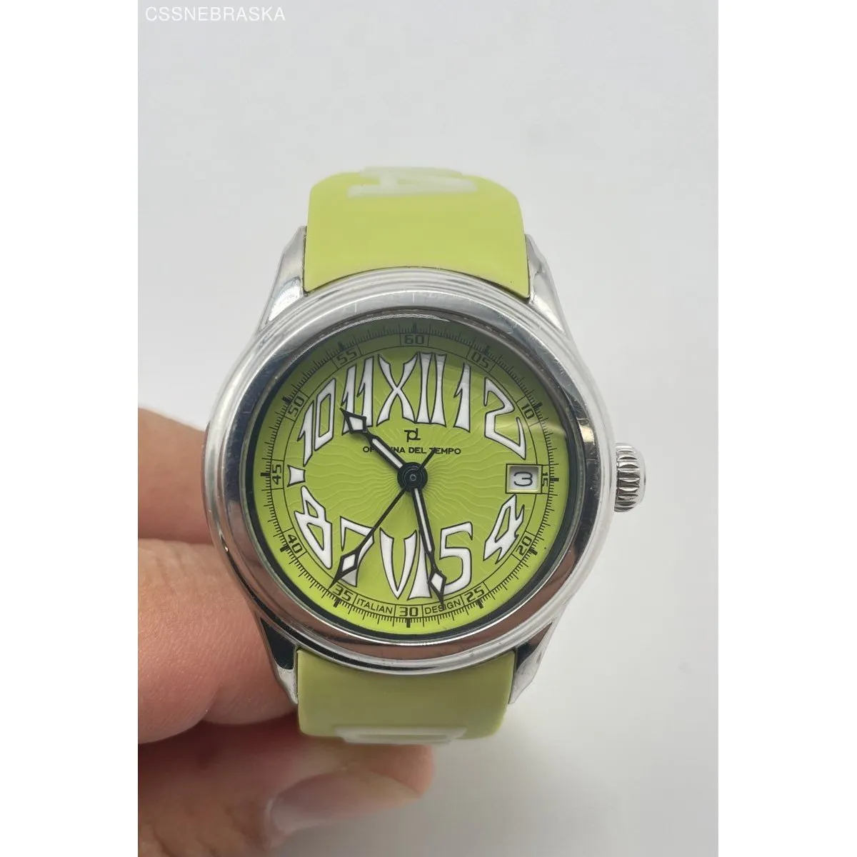 Officina Del Tempo Green Women's‎ SAFI dial watch AO8532 - Image 3