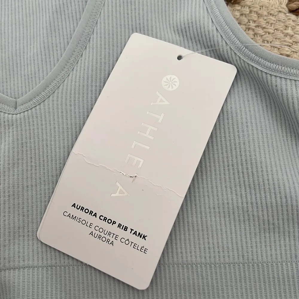NWT Athleta Aurora Crop Rib Tank - Image 2