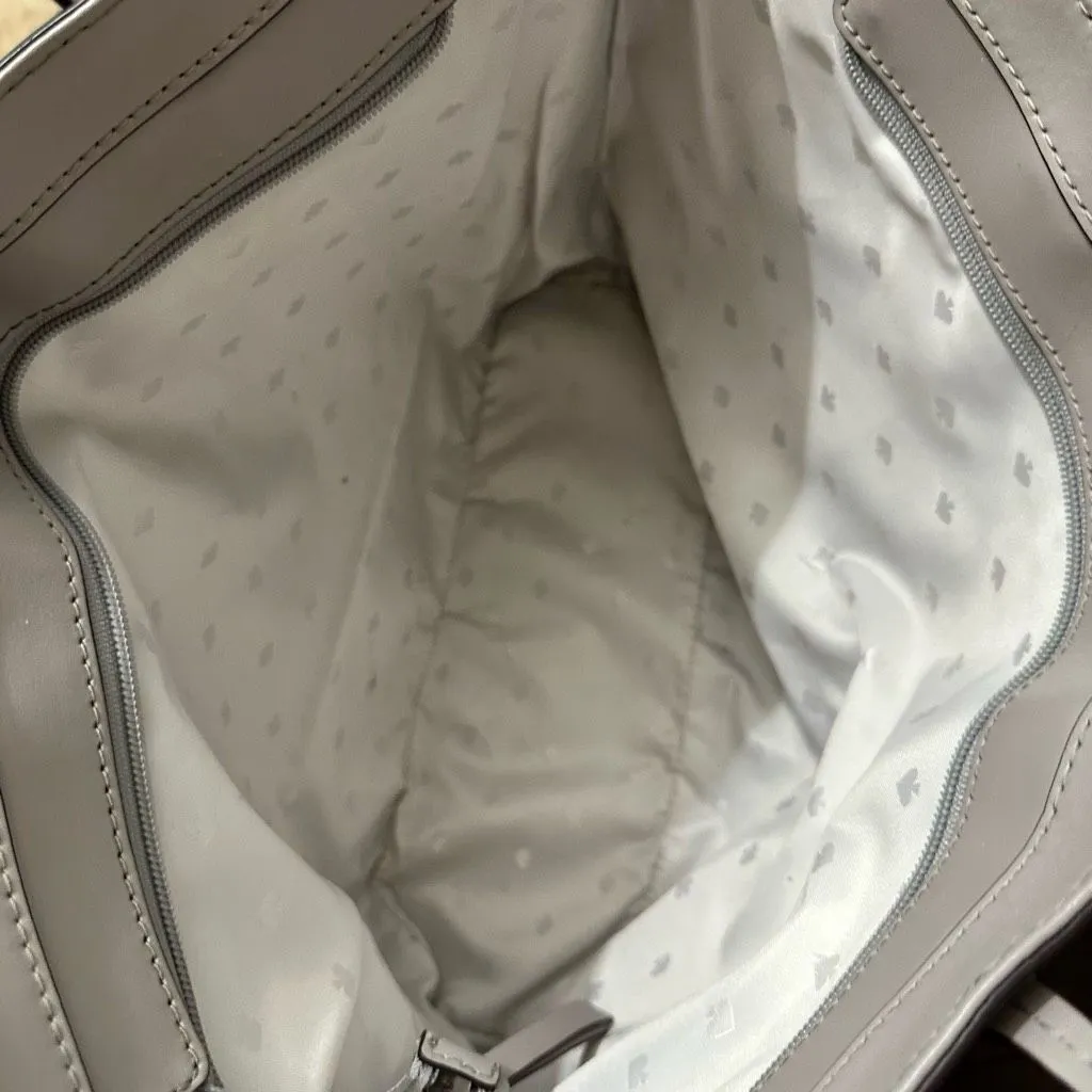 Kate Spade Women’s Grey Tote Bag Logo - Image 7