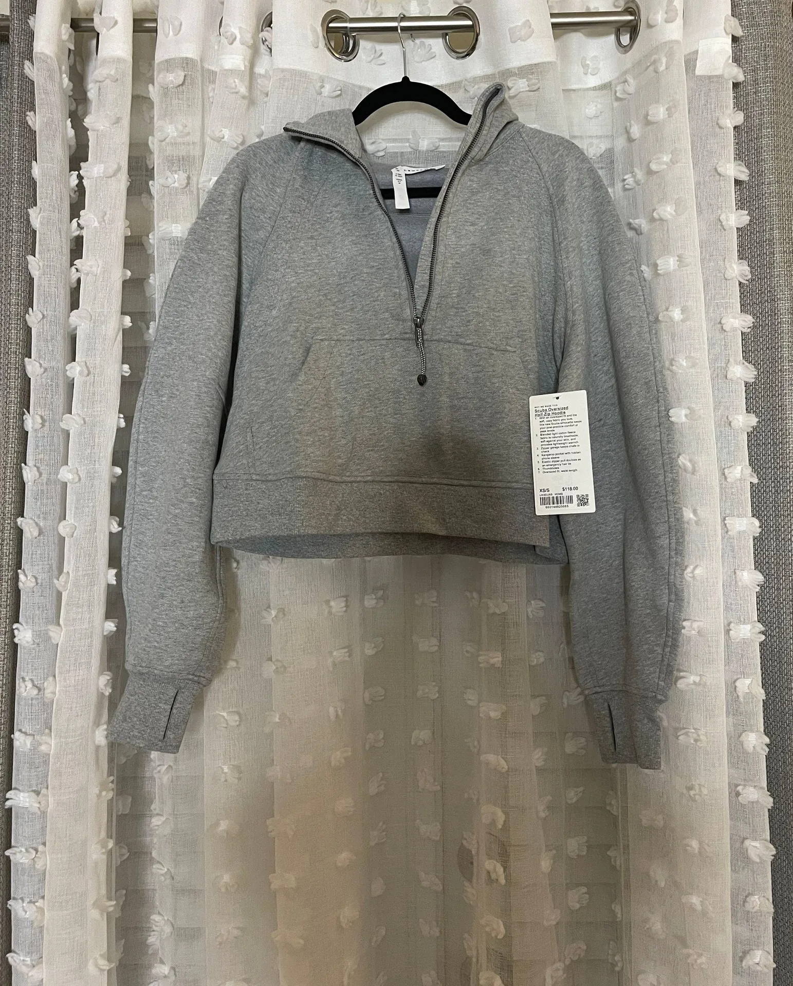 Lululemon Scuba Oversized Half-Zip Hoodie - Image 2