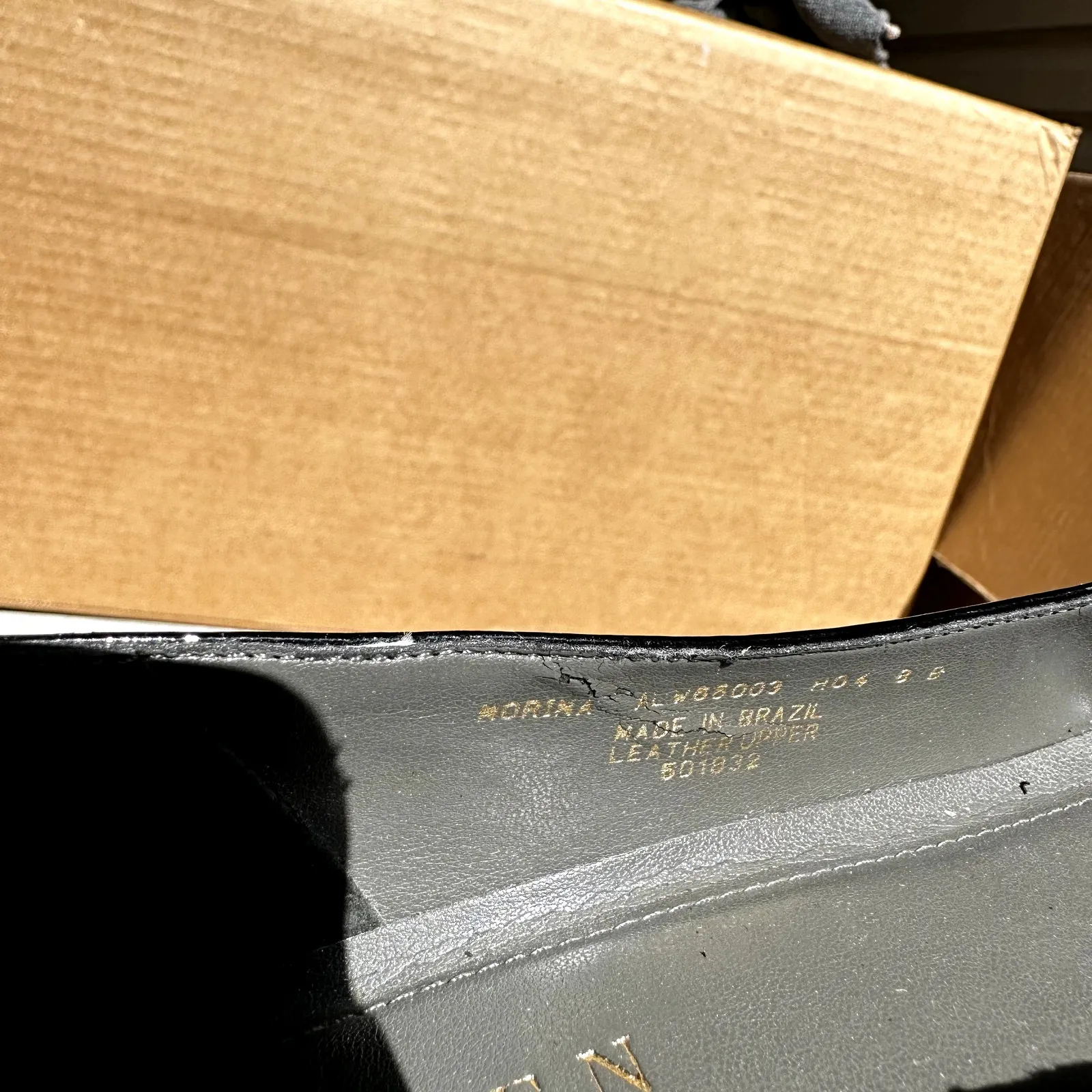 Lauren Ralph Lauren Pumps Heels Patent Leather Pointed Toe Slip On Black 8 - Image 5