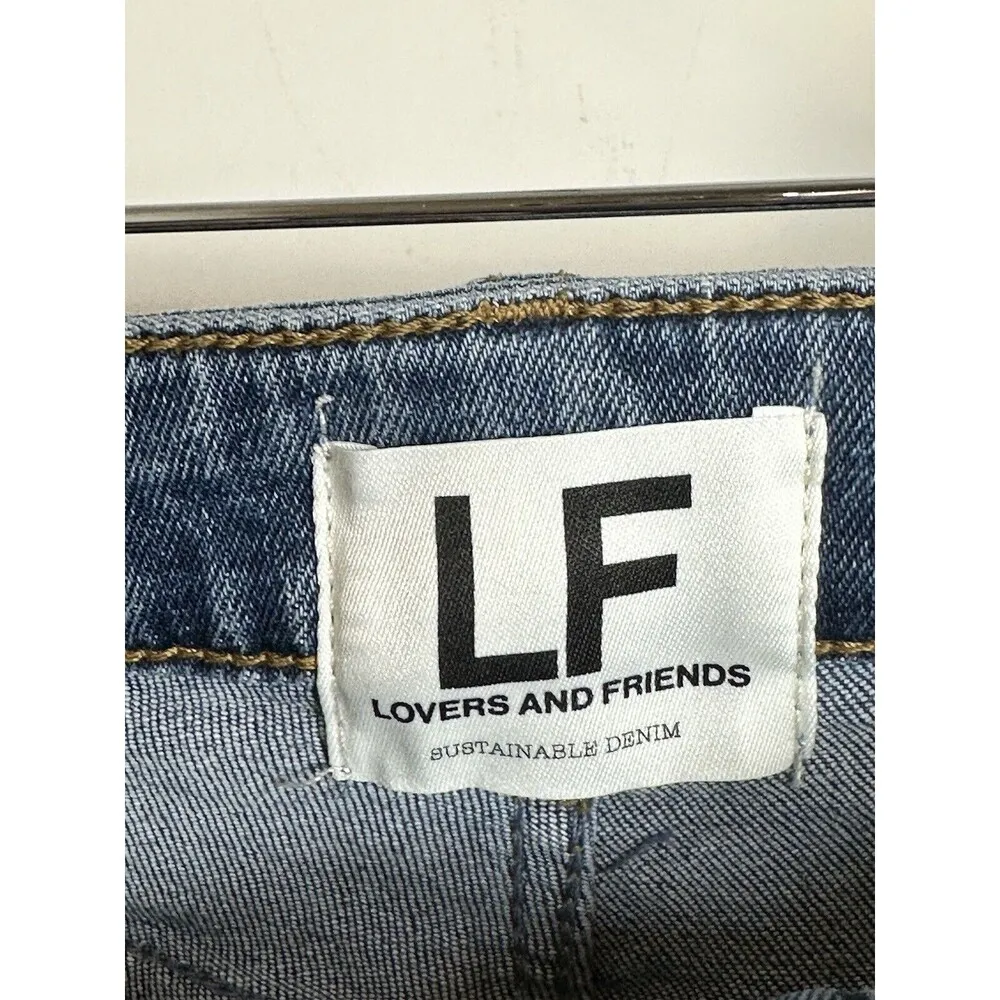 Lovers & Friends Denim Ricky Low Rise Skinny Jeans In Brighton Size 26 NWT - Image 8