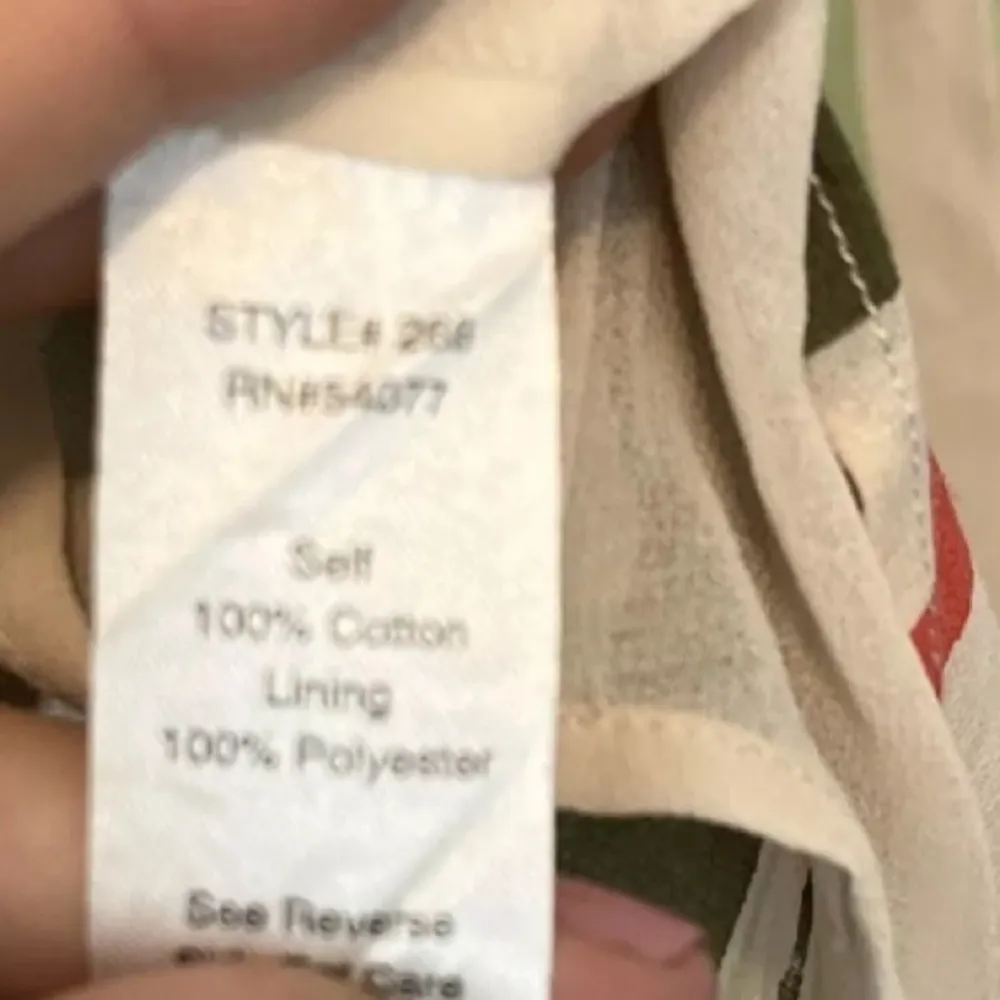 CABI BOHO WHISPER GAUZE CROCHET LACE FLORAL STRIPED MULTI TANK TOP M - Image 5