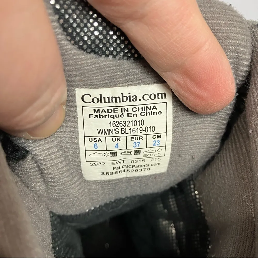 Columbia Bugaboot plus‎ lll winter lace up boots size 6 - Image 8