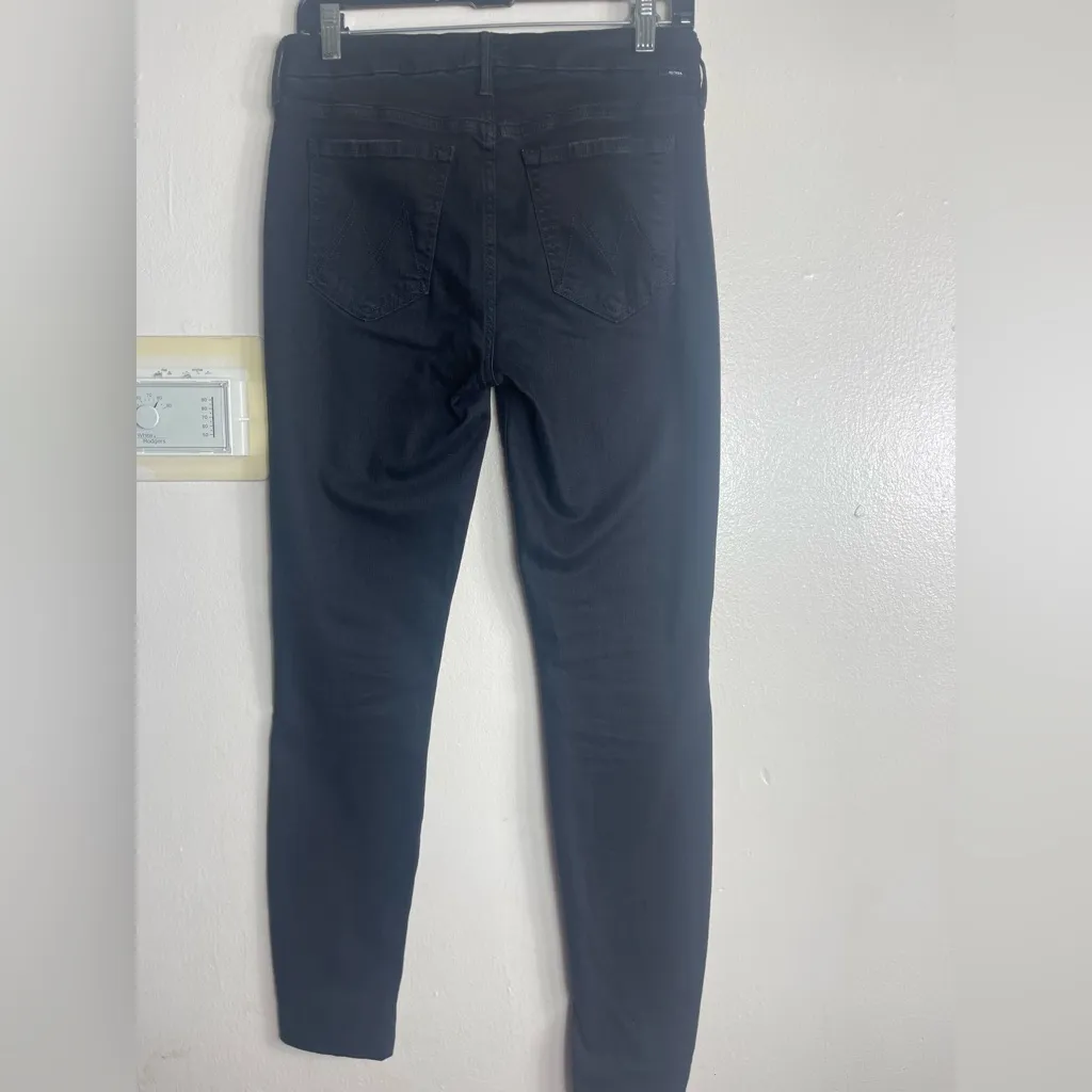 Mother The Looker Not Guilty jeans Black Size 27 - Image 3