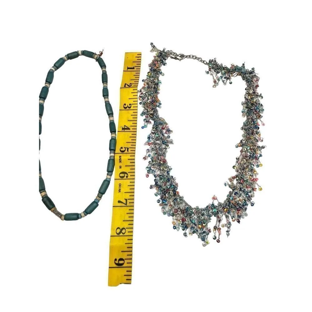 Set of two blue necklaces - Image 6