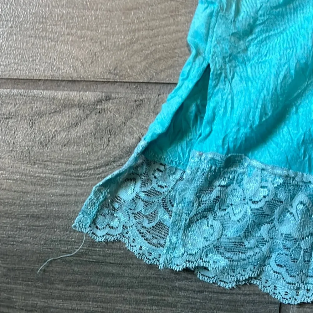 Xhilaration Blue Fitted Lace Camisole - Image 9