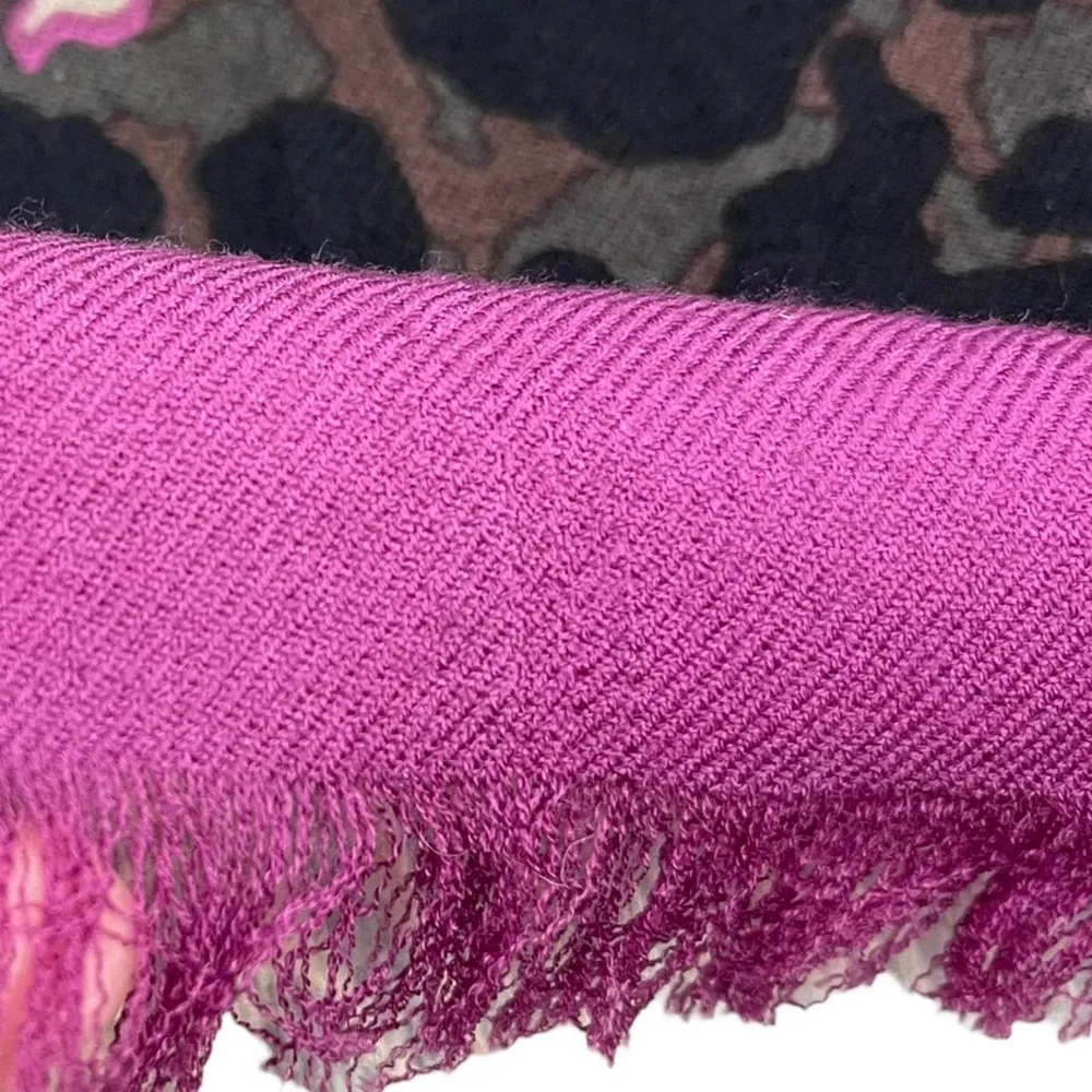 Coach Signature Horse And Carriage Camouflage Print Oversized Square Scarf Wrap - Image 7