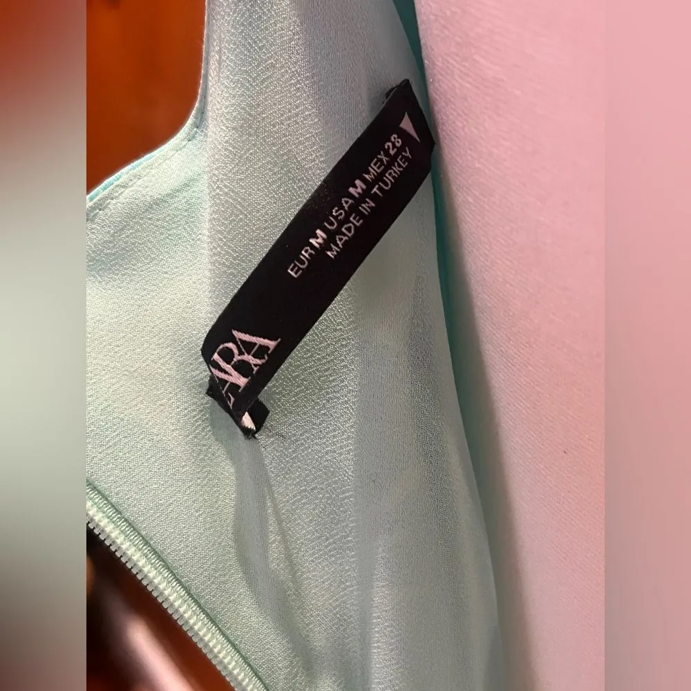 Zara mini floral dress bloggers favorite Size M - Image 8