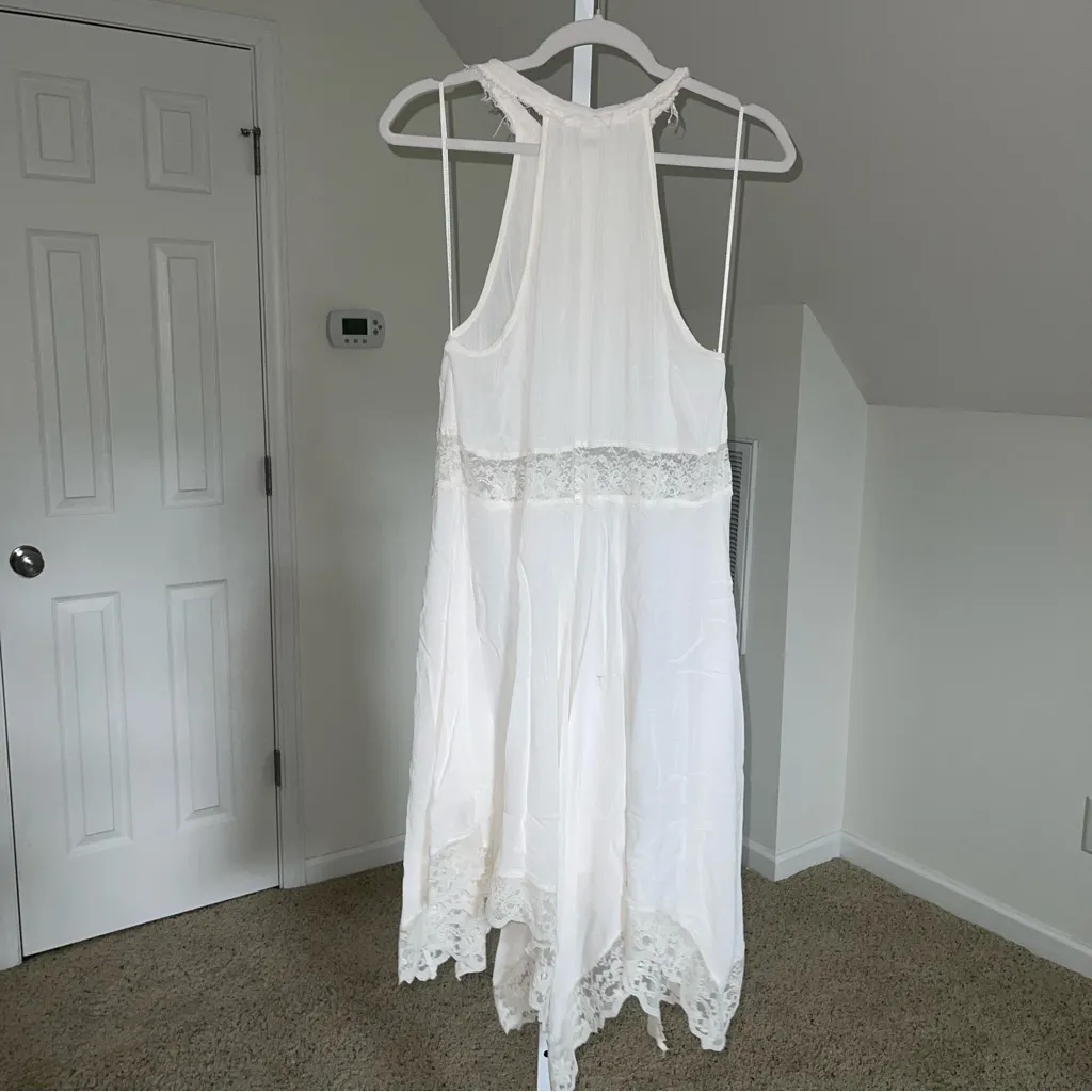 Intimately Free People Go‎ Lightly White Slip Dress size M - Image 3