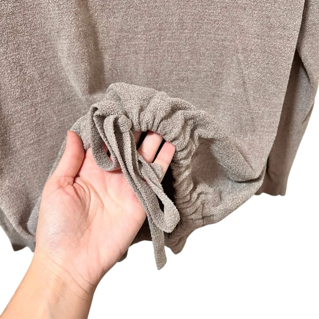 Barefoot Dreams CozyChic Ultra Lite Slouchy Pullover S Faded Rose - Image 4