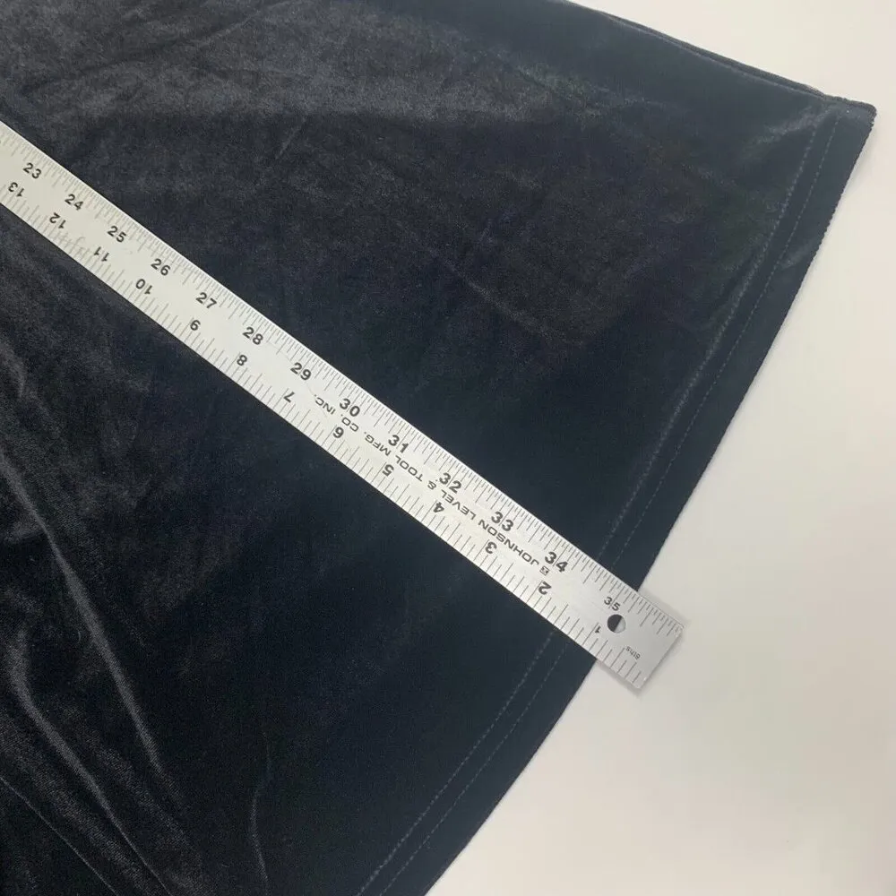 Swagger Womens Dress Black Velvet Keyhole Size S Sleeveless Keyhole - Image 6