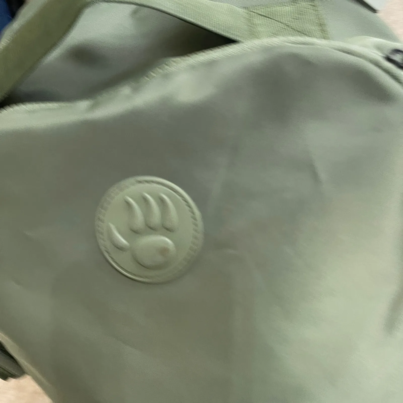 Bearpaw Backpack with Crossbody Bag Olive Green Set School Travel Bookbag - Image 4