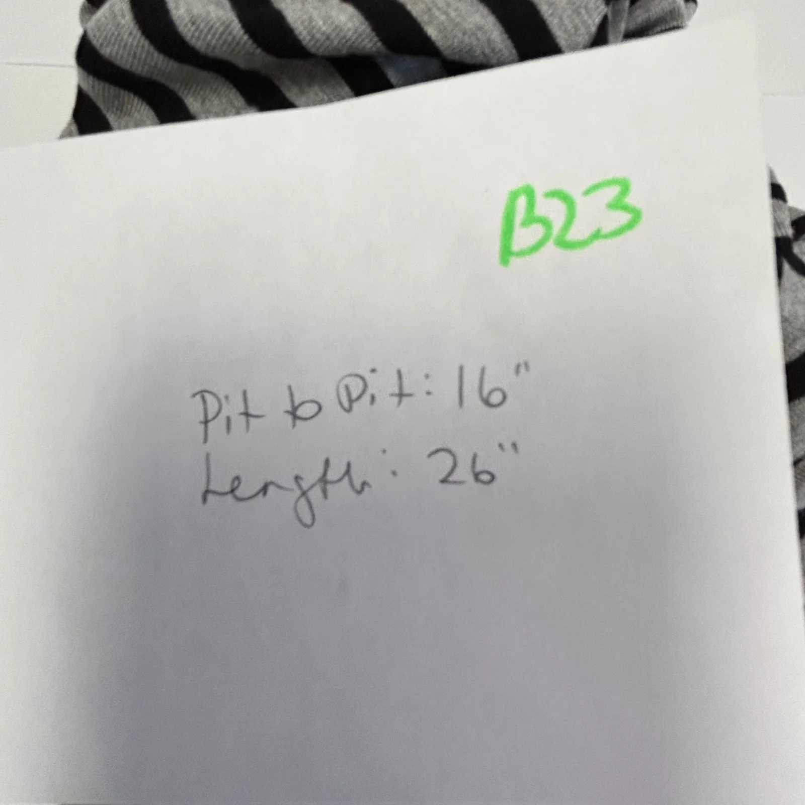 Honeydew Striped Racerback Tank Top Black Gray Lace Trim Bow Women's L Size L - Image 7