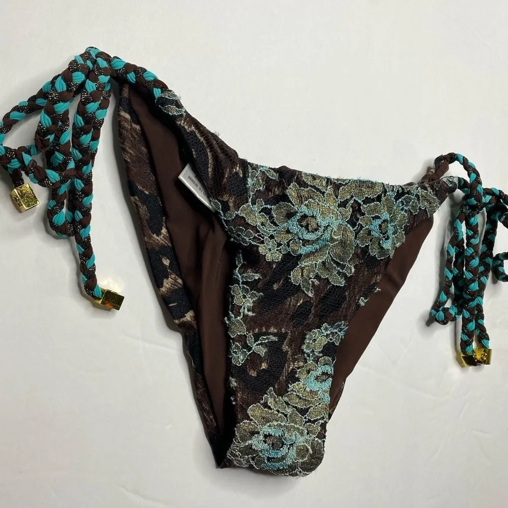 Beach Bunny Cruel to be Kind Side Tie Bikini Bottom - Image 22