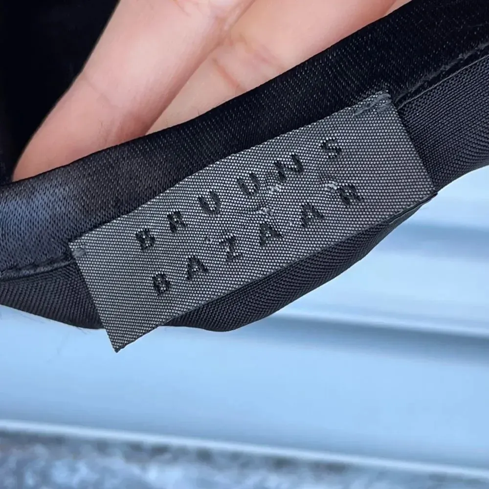 Bruuns Bazaar embroidery mesh dress size 38 Black - Image 15