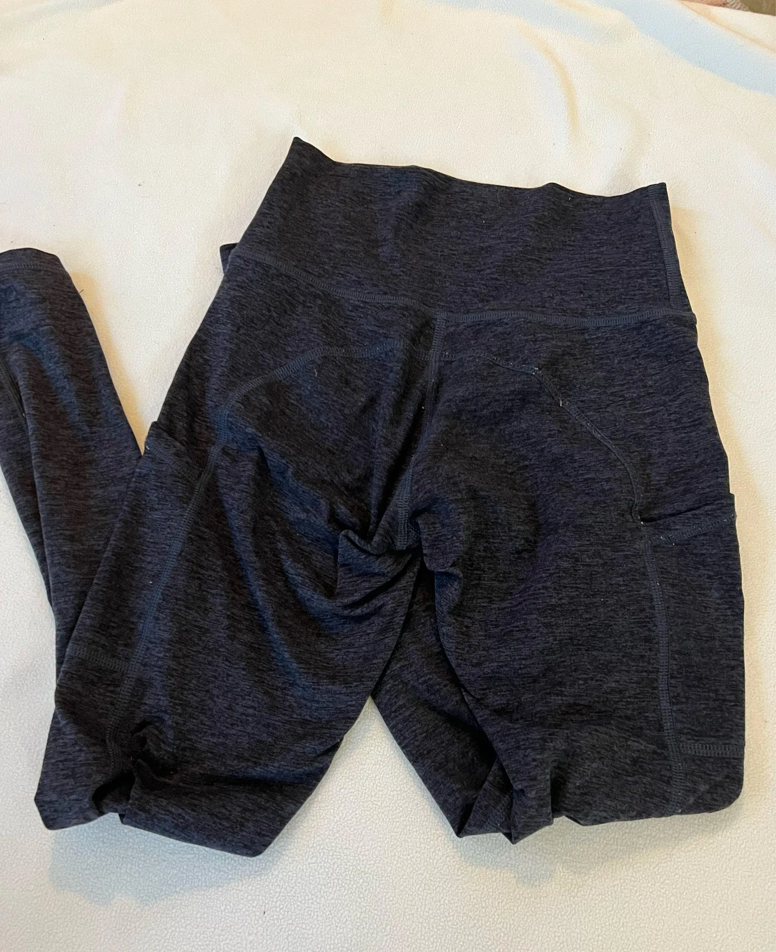 Navy Aerie Blue Leggings OFFLINE by - Image 2