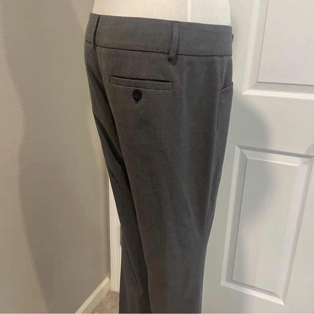 MICHAEL Michael Kors Grey Gramercy Fit Dress Pants Straight Leg Small women’s - Image 10