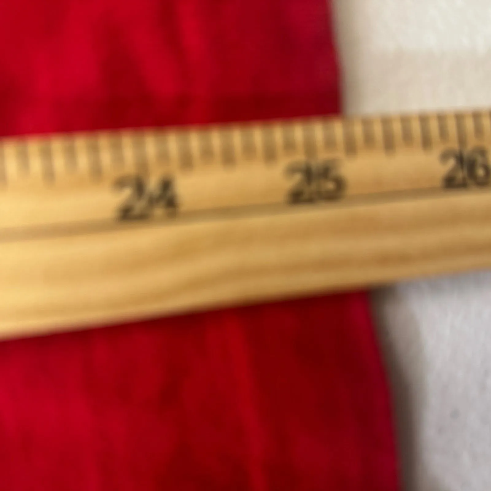 Quaker‎ Factory Red Beaded Flag 3/4 Sleeve T Shirt Medium 4th July patriotic - Image 5