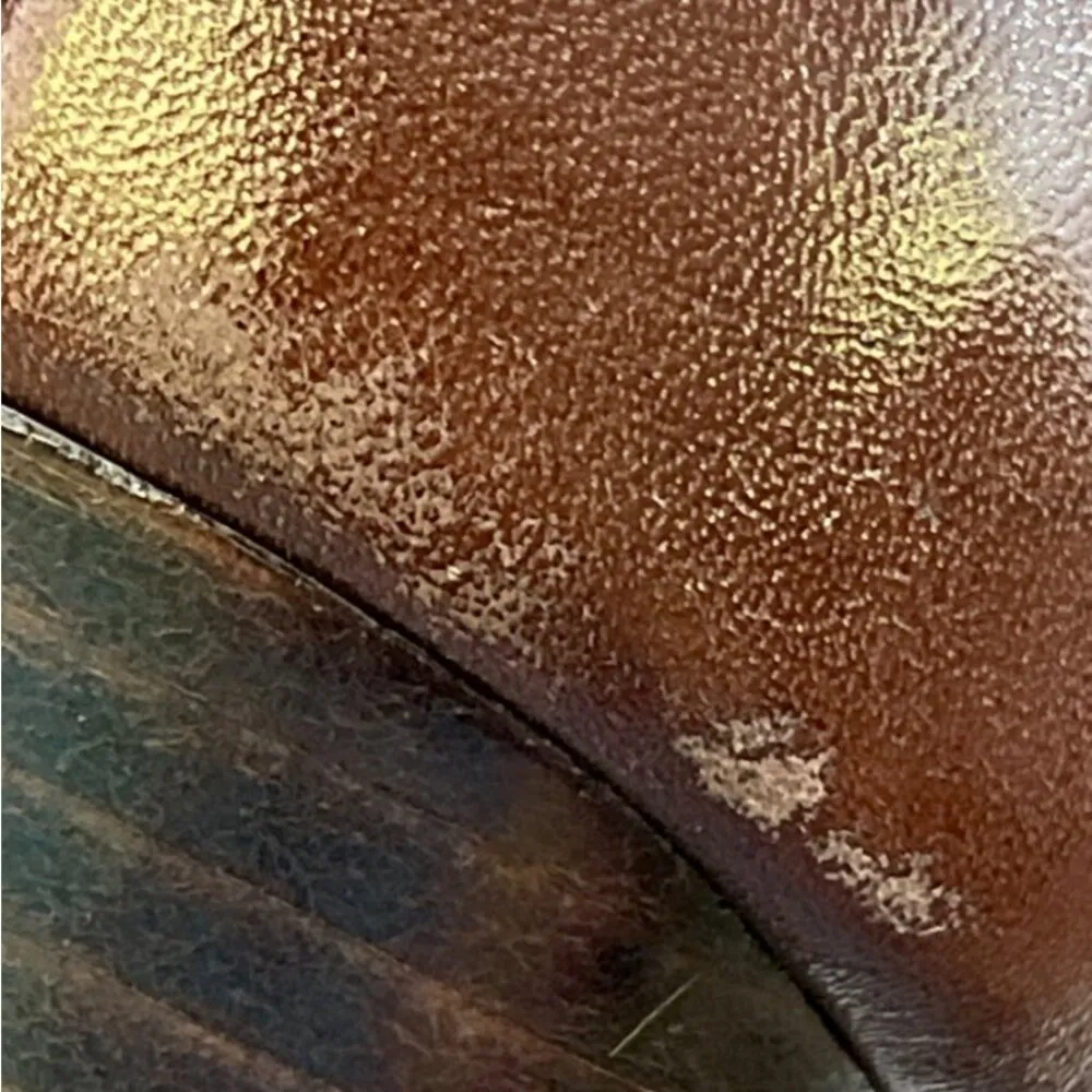 Anne Klein iFlex Maoxoni Women's Brown Shoes/Heels Sz 8M SKU 5070 - Image 8