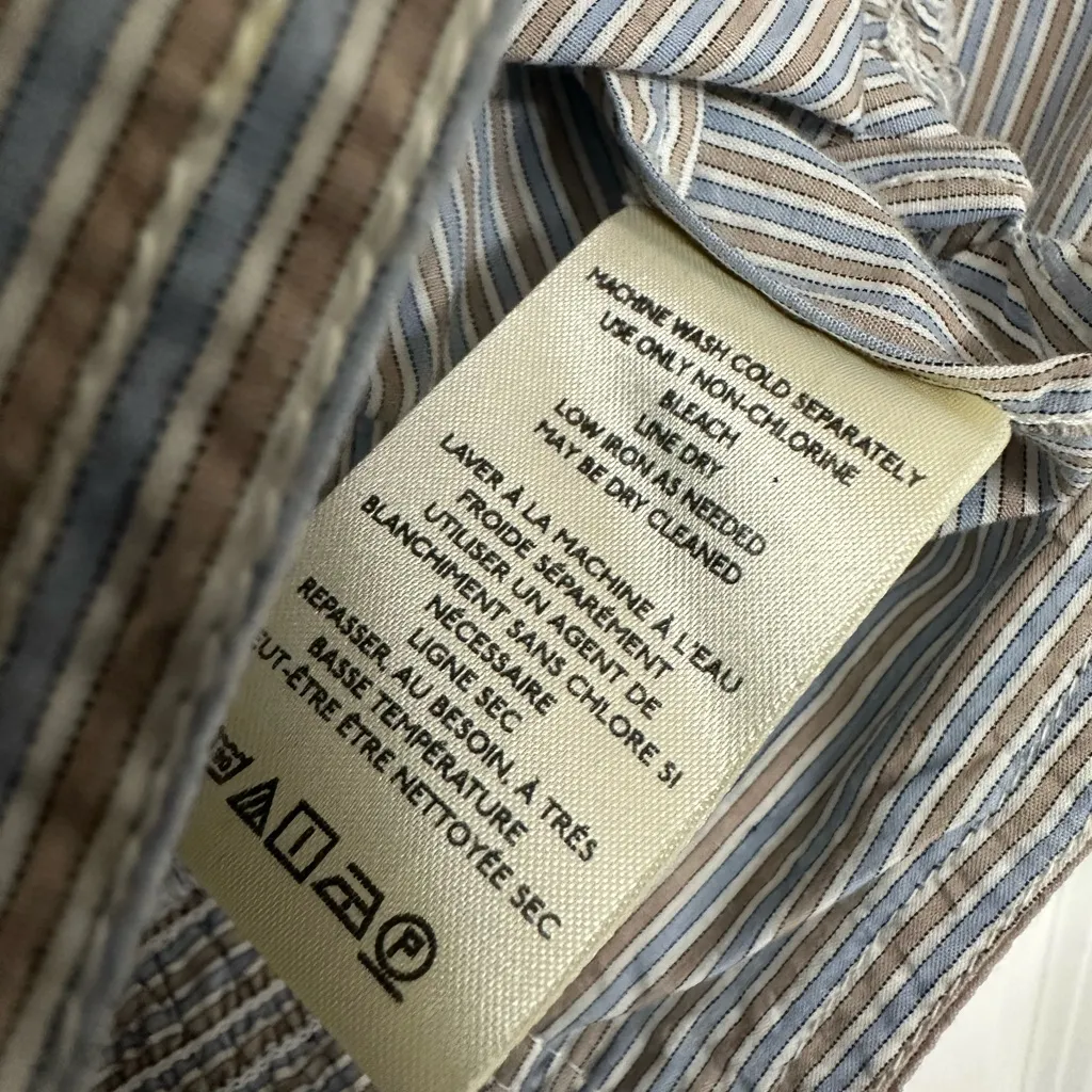 We The Free Striped Sleeveless Button Top S – (Retail $78) - Image 3