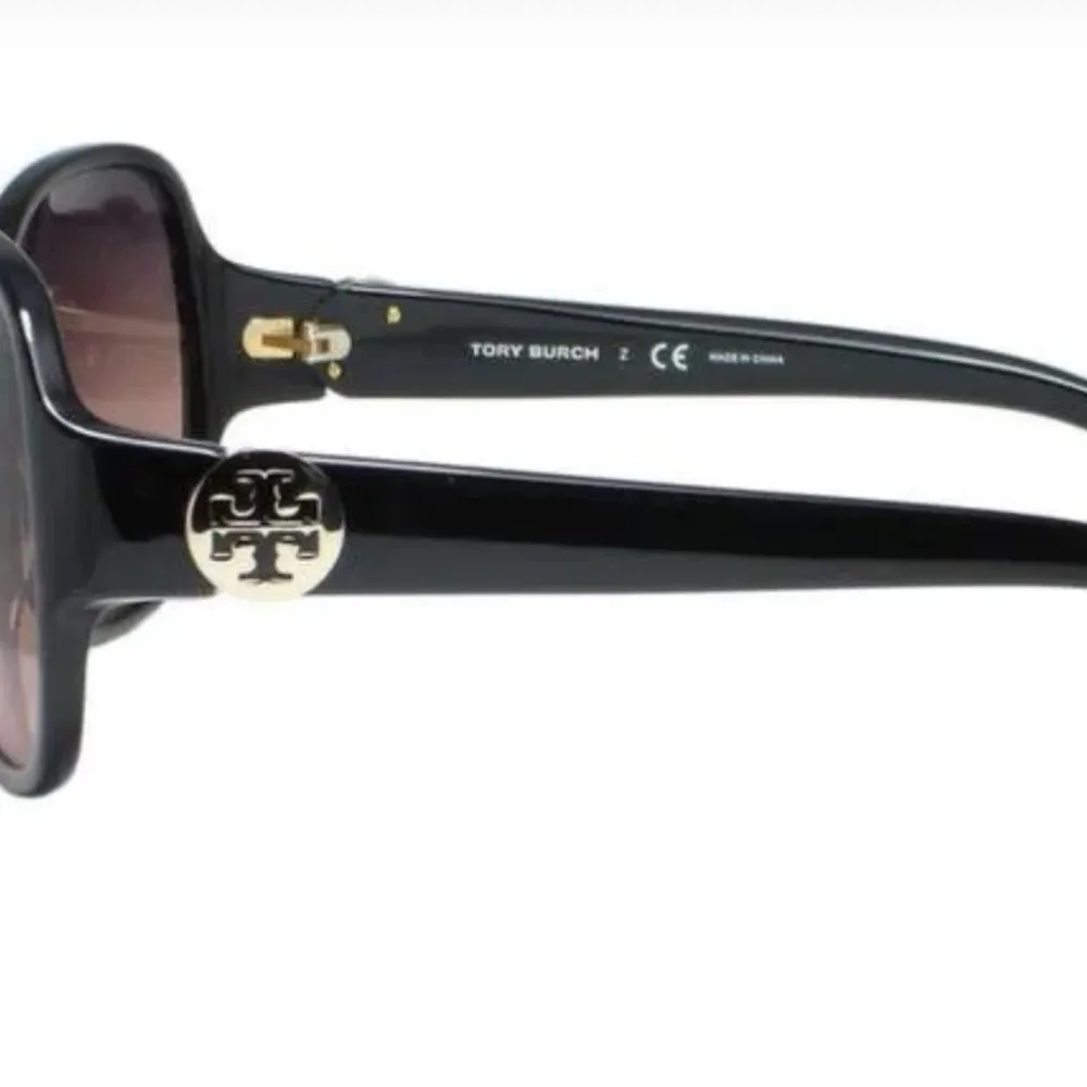 Tory Burch Black Oversized Sunglasses - Image 2