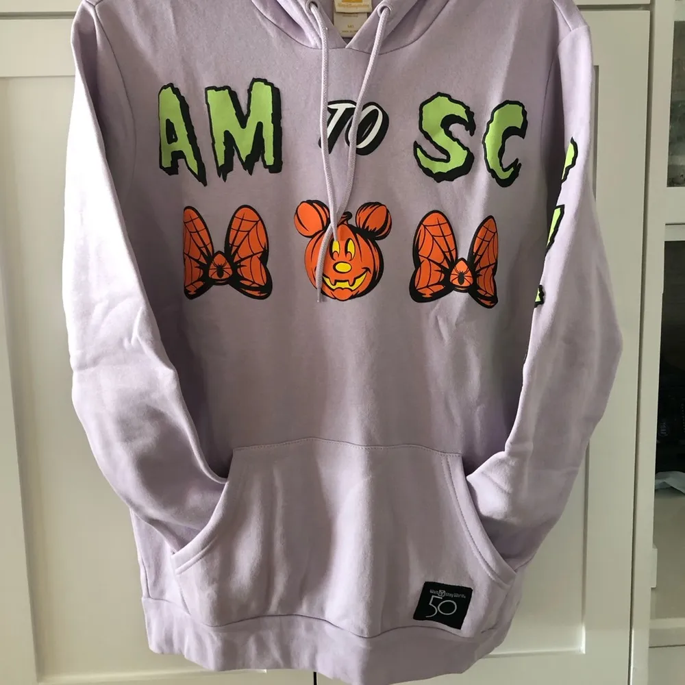 New  Halloween 50th Anniversary “Dream to Scream” pullover hoodie-size: M - Image 2