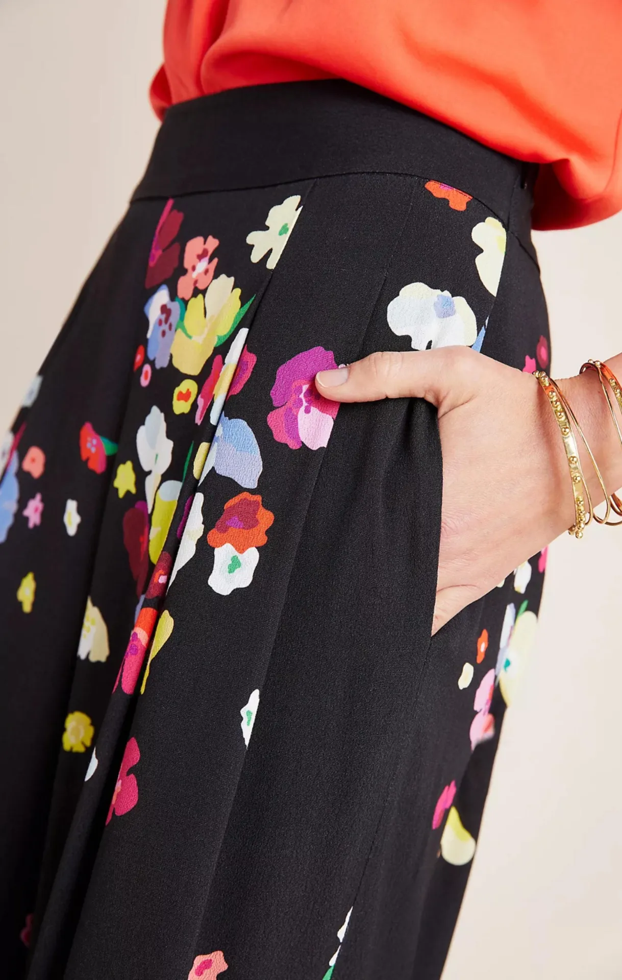 x Delpozo Floral-Print Trousers - Image 7