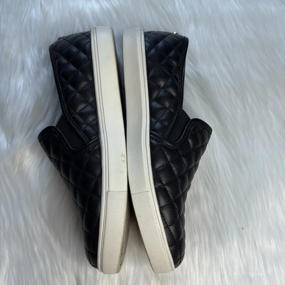 Steve Madden Black Ecentrcq Slip On Sneakers - Image 6