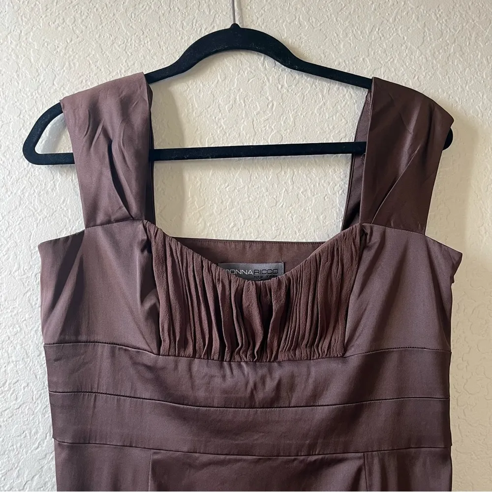 y2k empire babydoll 2000s grunge Romantic vintage Gilmore girls chocolate brown - Image 5