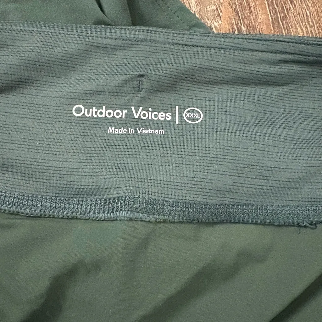 NWT Outdoor Voices Hudson Evergreen 2.5” Running Short Size XXXL Activewear - Image 5