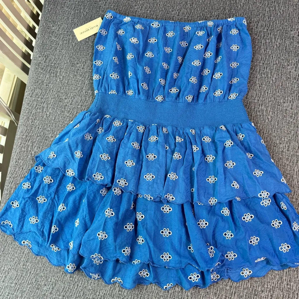 Ramy Brook Rita Cotton Eyelet Minidress - Image 8