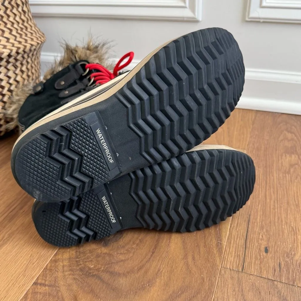 Sorel Joan of Arctic Waterproof Boots NL1540-011 $240 Black 7.5 - Image 8
