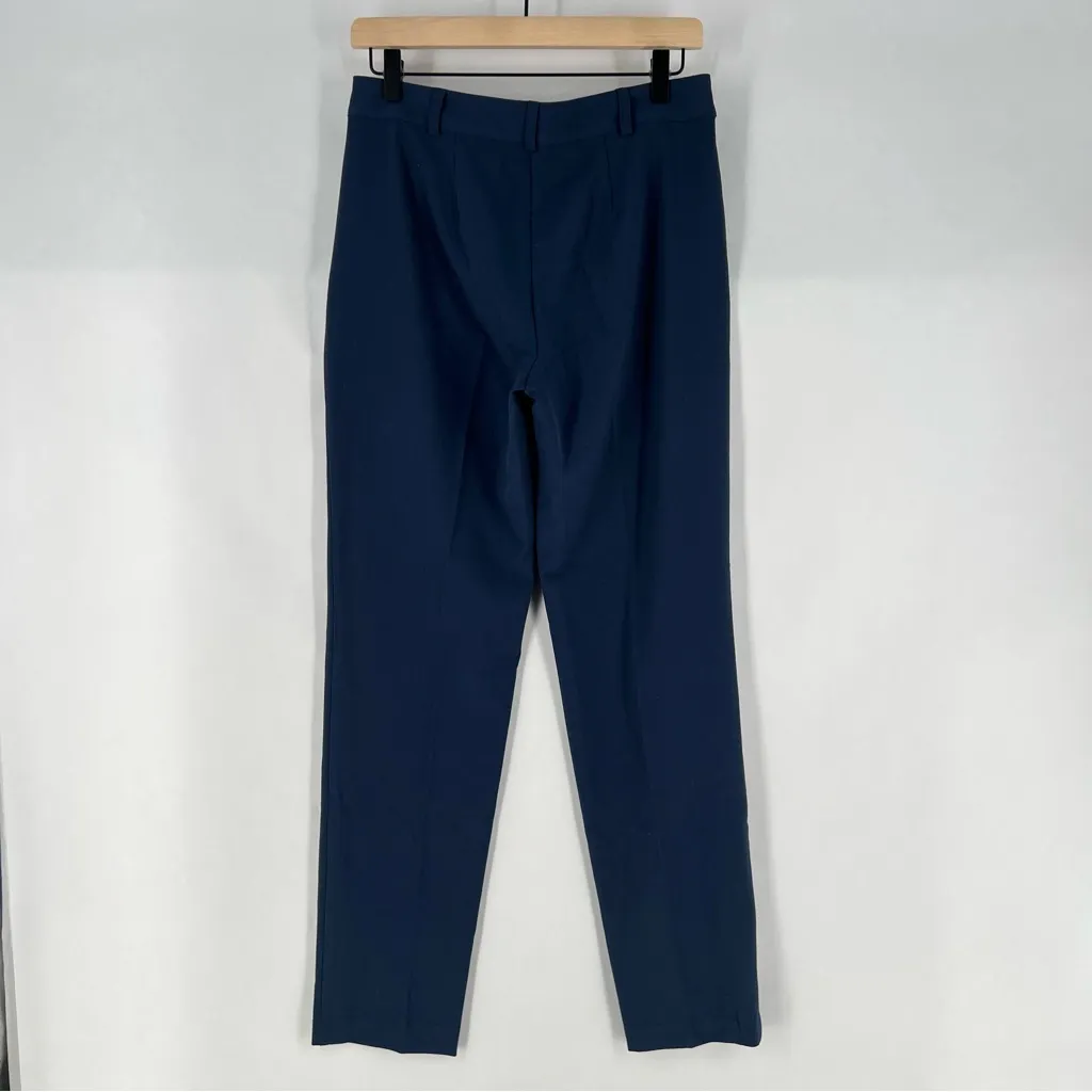 Shape Benefits by Chadwicks Diane Tummy Control Straight Leg Pant in Navy - Image 9