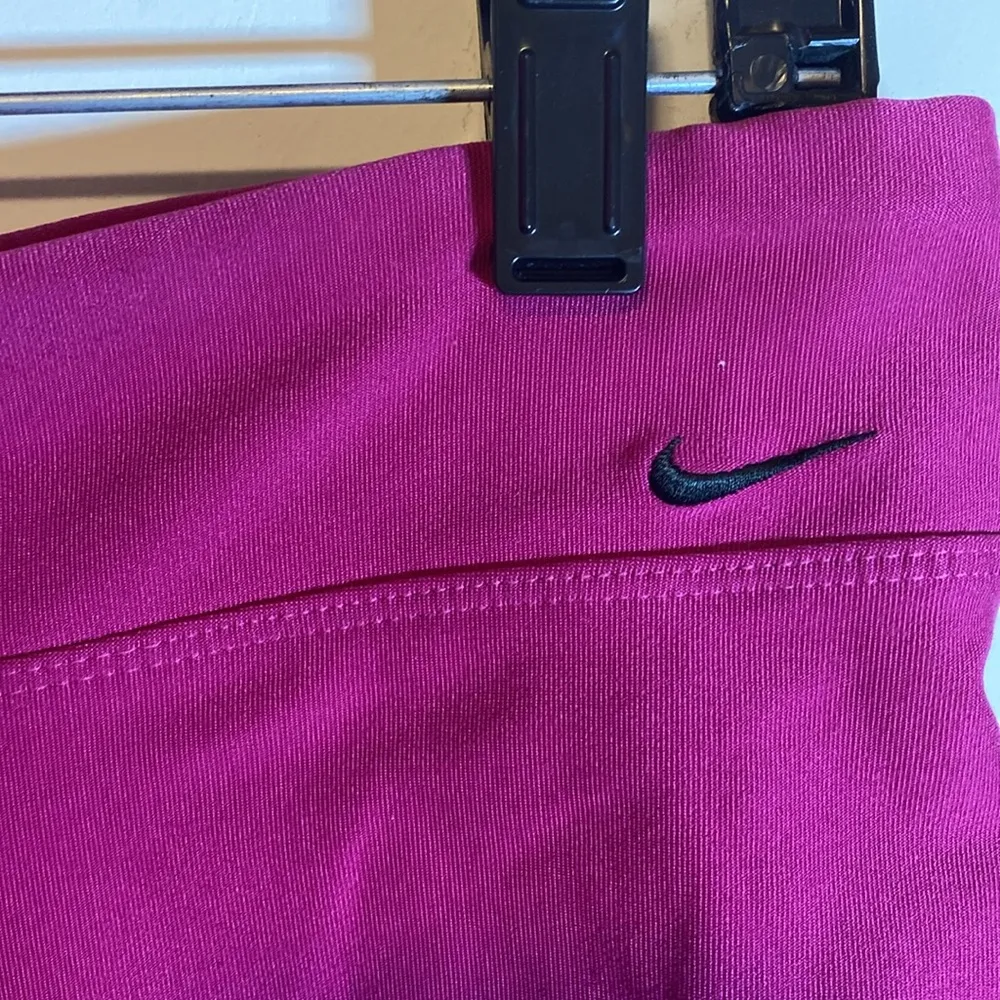 Nike Magenta Compression Shorts Medium - Image 2