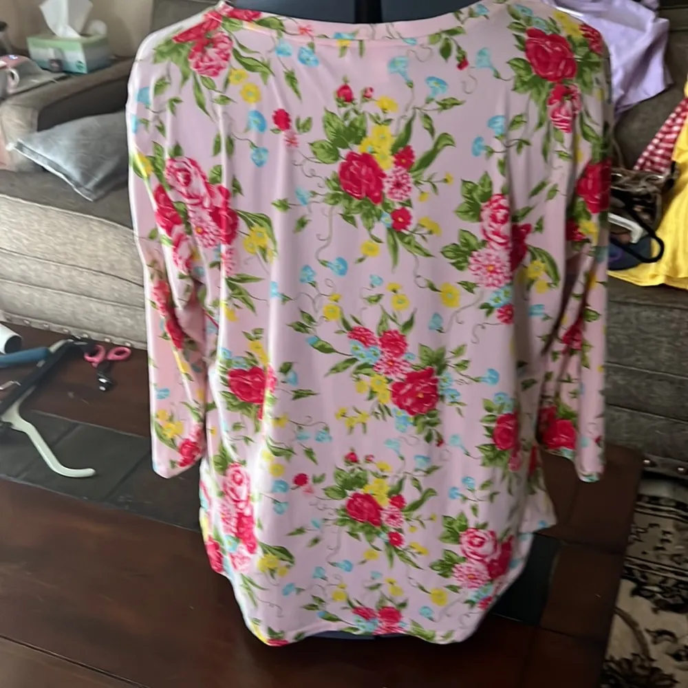 Ladies shirt Sz XL by The Pioneer Women Pink - Image 6