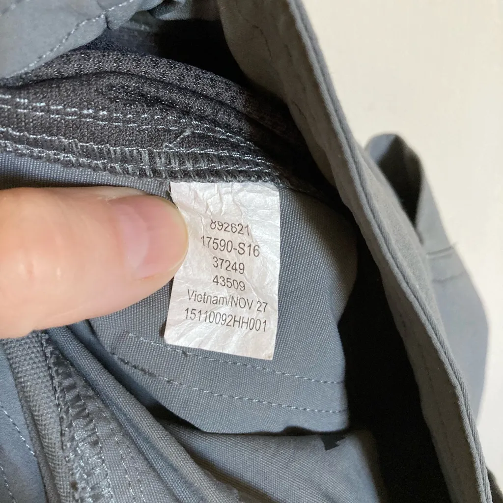 REI Screeline Gray Lightweight Outdoor Hiking Pants Size 12 - Image 5