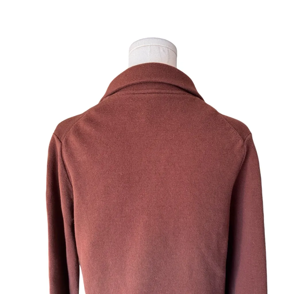 Quince - 100% Organic Cotton Knit Sweater Blazer Sz S - Image 6