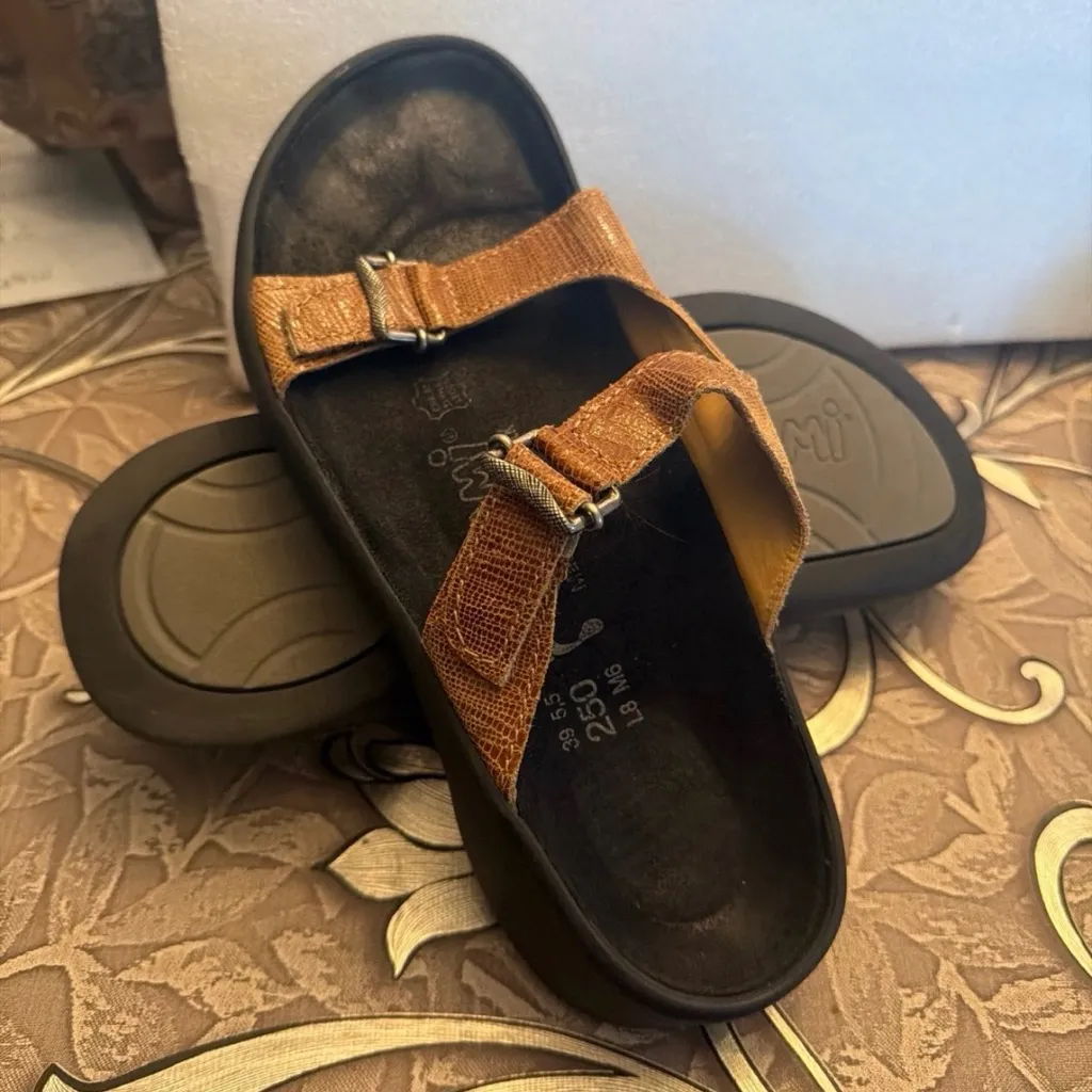 Birkenstock Tan Sandals - Image 2